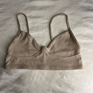 Joah brown corset bralette